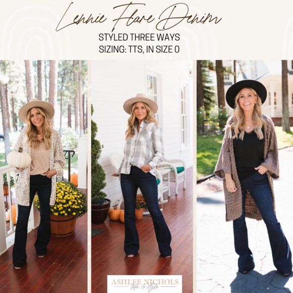 Amaryllis x Ashlee Nichols Flare Jeans size 14 - Picture 2 of 15